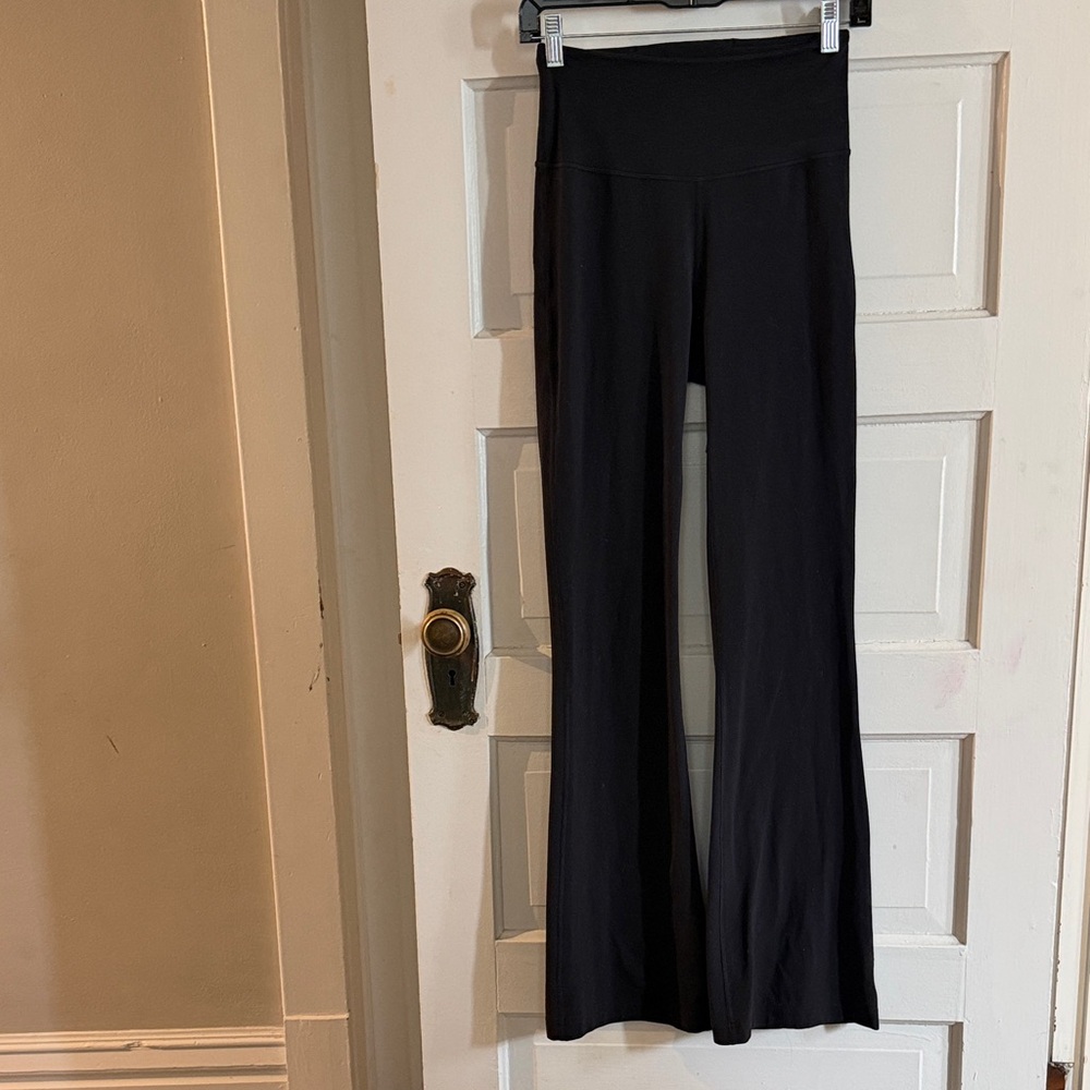 lululemon athletica Black Flare Leggings